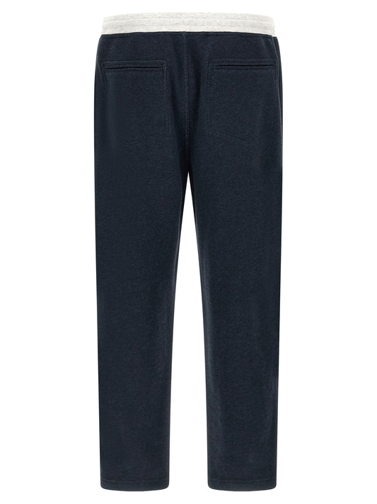 Brunello Cucinelli Linen Cotton Joggers