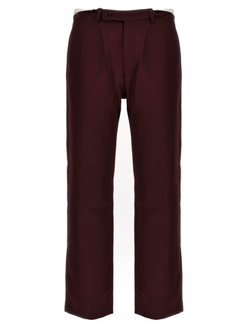 Martine Rose Rolled Waistband Tailored Pants