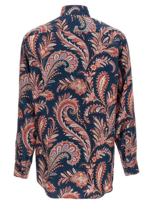 Etro Paisley Ramage Silk Shirt
