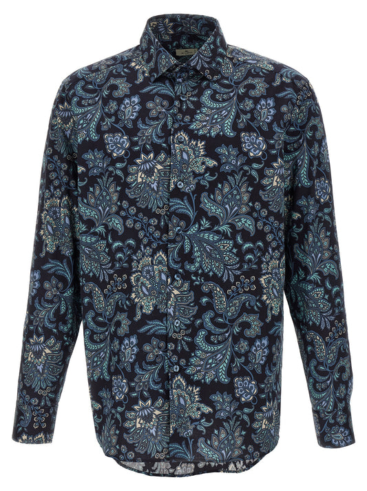 Etro Floral Paisley Cotton Shirt