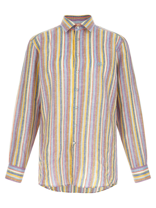 Etro Striped Linen Shirt