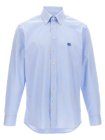 Etro Pegaso Striped Shirt