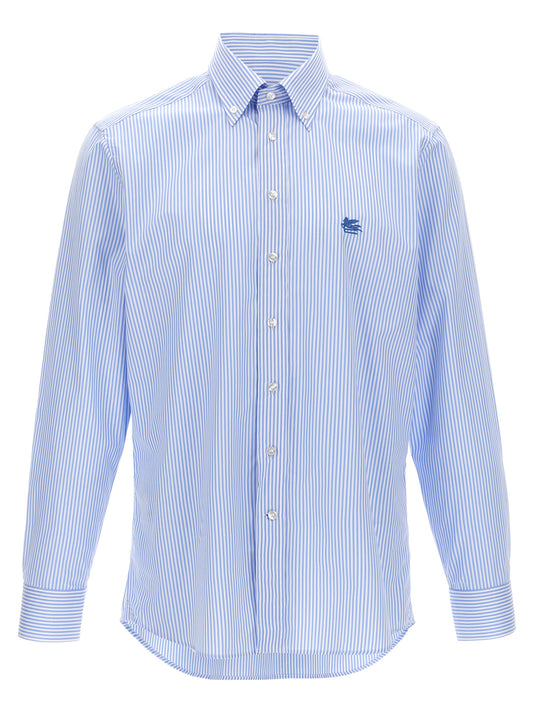 Etro Pegaso Striped Shirt