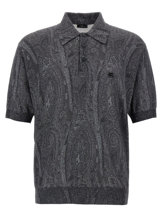Etro Paisley Polo Shirt