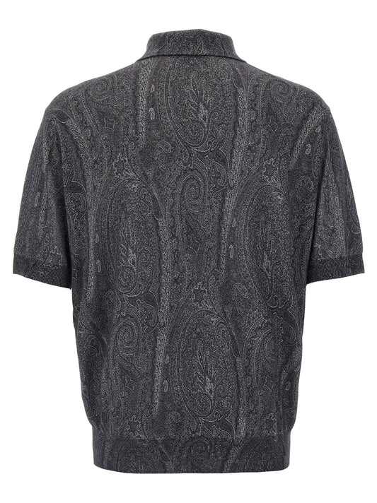 Etro Paisley Polo Shirt