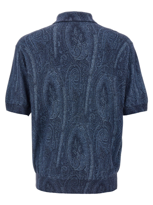 Etro Paisley Polo Shirt