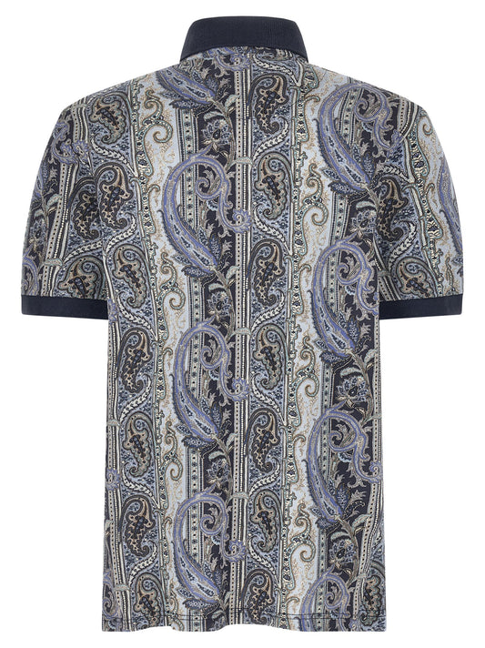 Etro Arnica Paisley Polo Shirt