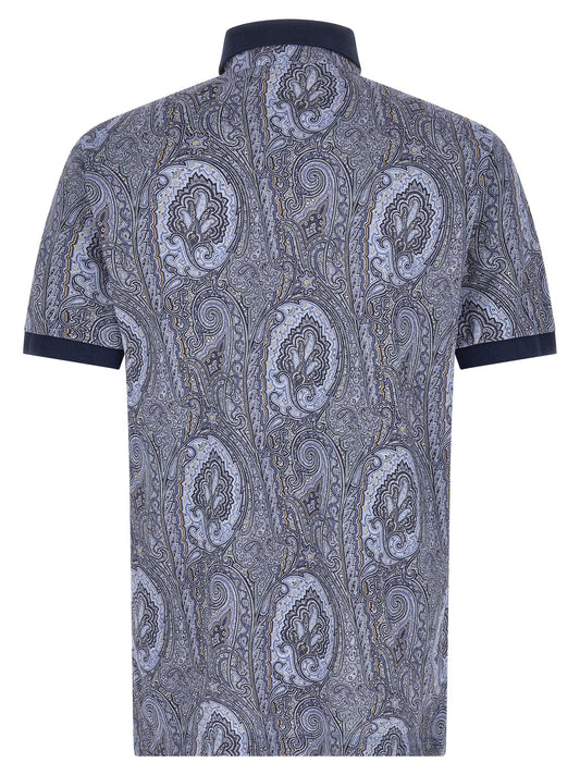 Etro Arnica Paisley Polo Shirt