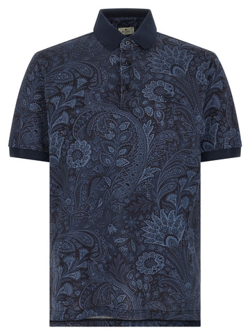 Etro Arnica Paisley Polo Shirt