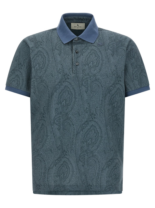 Etro Paisley Polo Shirt
