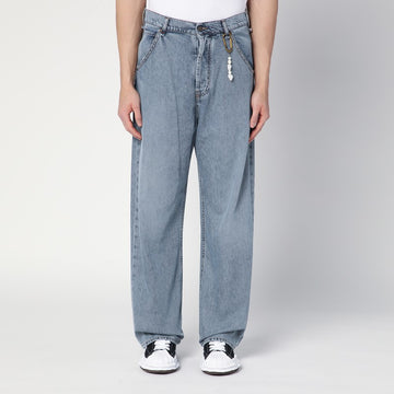 DARKPARK Wide-leg Donte blue washed jeans