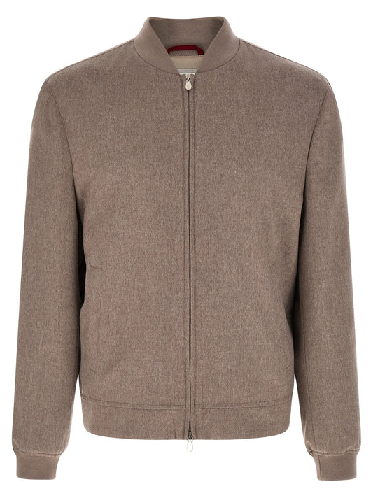 Brunello Cucinelli Cashmere Bomber Jacket