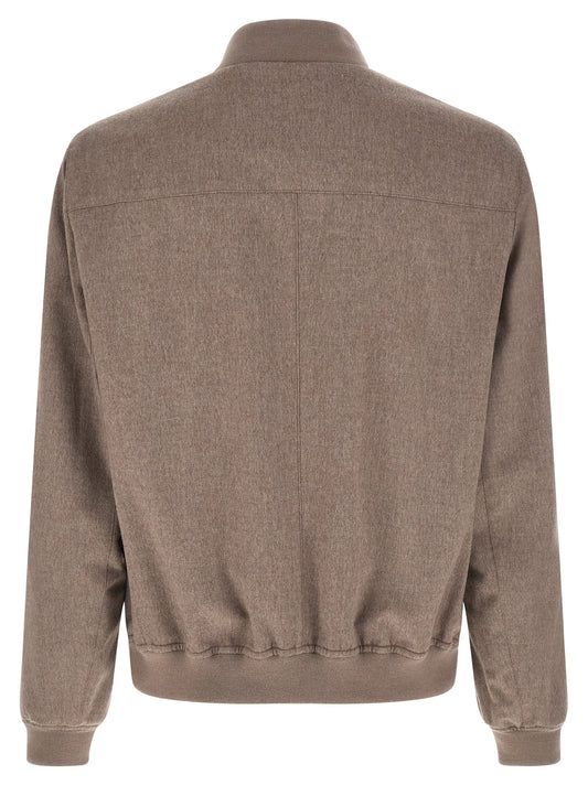 Brunello Cucinelli Cashmere Bomber Jacket