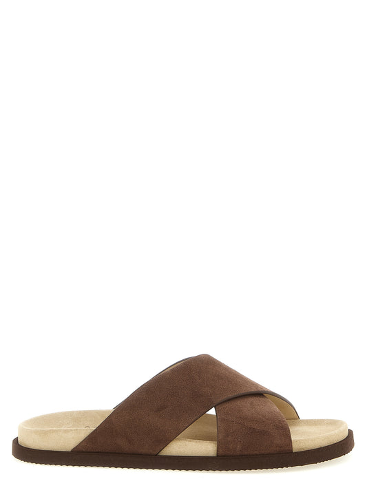 Brunello Cucinelli Crossover Slides