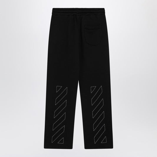 Off White Off-White™ Black jogging trousers with OFF logo