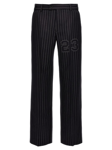 Off White Off-white 23 Pinstripes Trousers