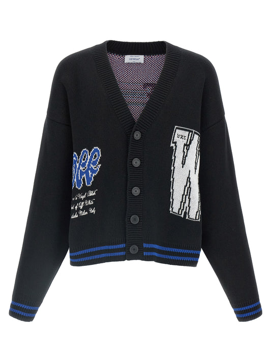 Off White Glide Diag Cardigan