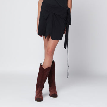 ISABEL MARANT Black Berenice skirt