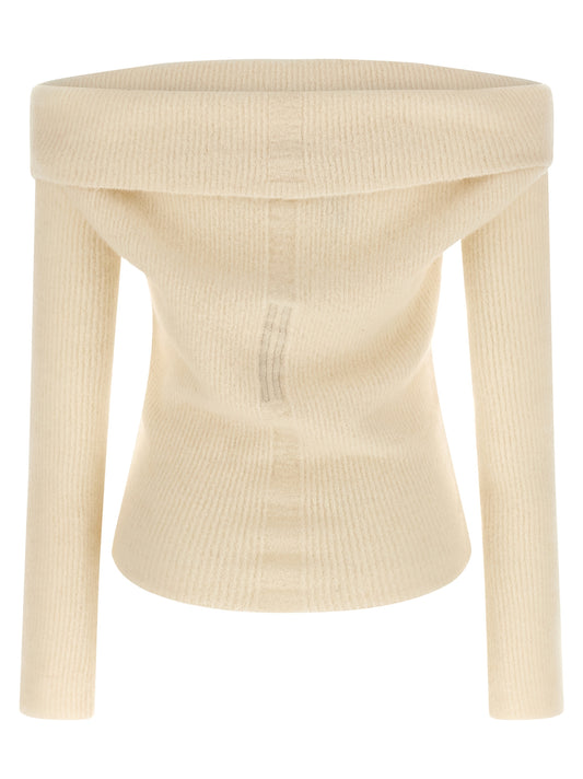Rick Owens Ls Cowl Sweater