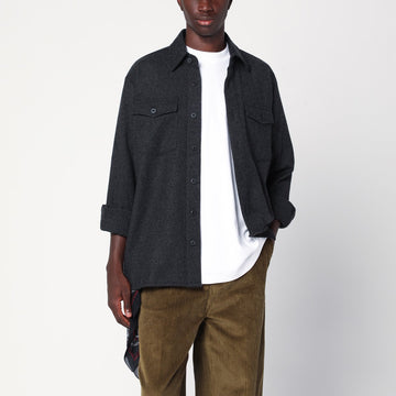Destin Dark gray wool shirt