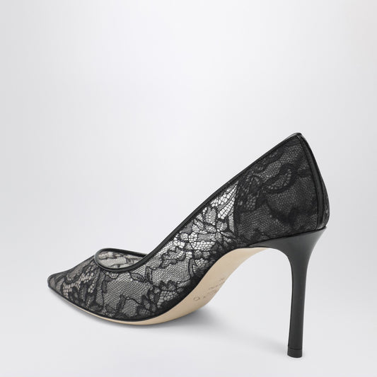 Jimmy Choo Romy 85 pumps in lace with logo