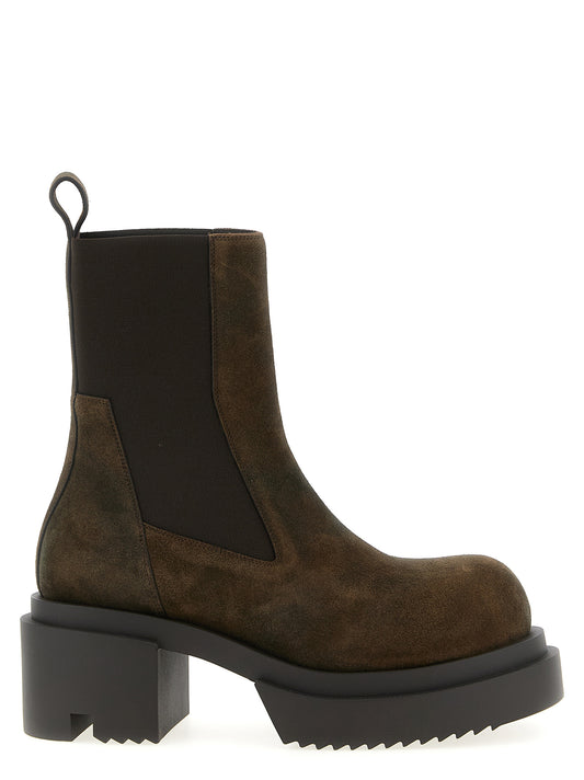Rick Owens Beatle Bogun Ankle Boots