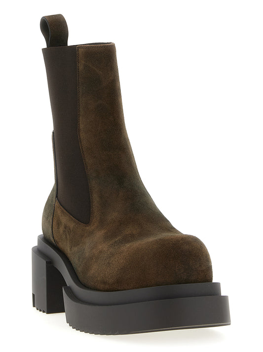Rick Owens Beatle Bogun Ankle Boots