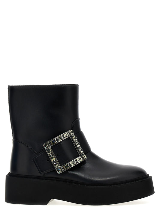 Roger Vivier Viv Rangers Ankle Boots