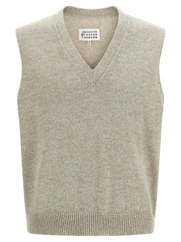 Maison Margiela Bouclé Knit Vest