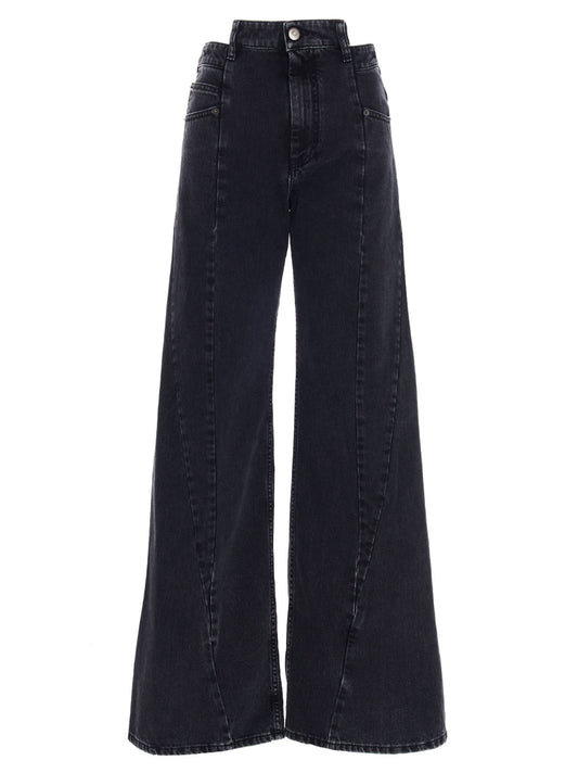 Maison Margiela Jeans Asymmetrical Waist