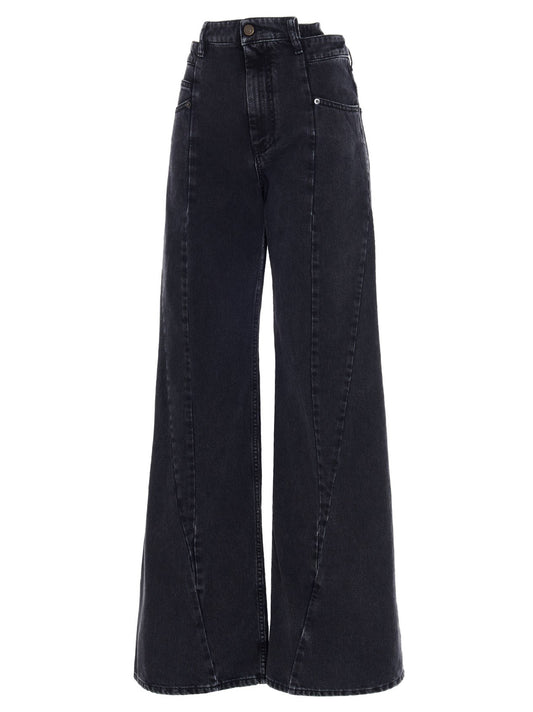 Maison Margiela Jeans Asymmetrical Waist