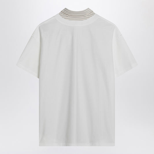 Maison Margiela White reversed shirt T-shirt
