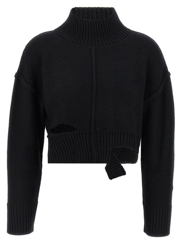 Mm6 Maison Margiela Distressed Sweater