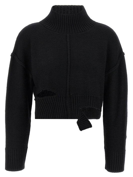 Mm6 Maison Margiela Distressed Sweater