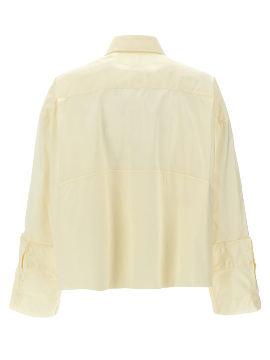 Mm6 Maison Margiela Logo Print Shirt
