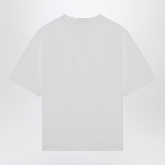 Dsquared2 White cotton T-shirt with logo
