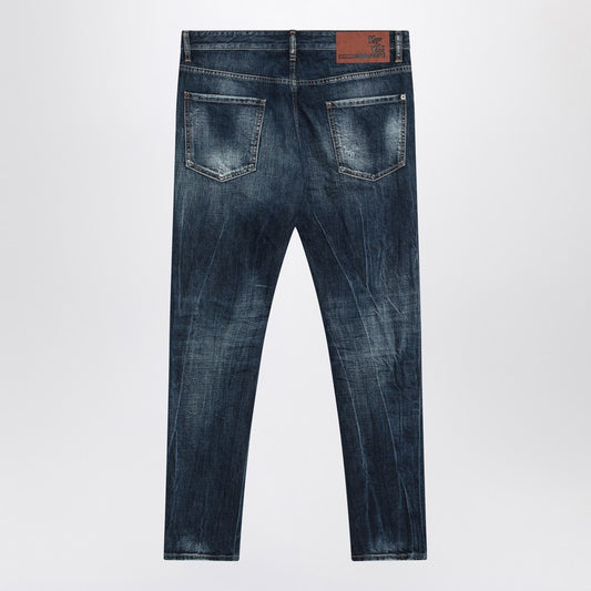 Dsquared2 Cool Guy navy blue washed jeans
