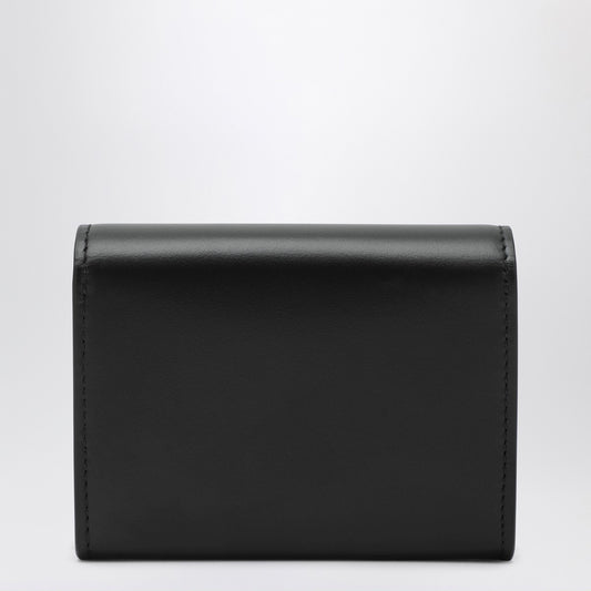Maison Margiela Compact black wallet with logo