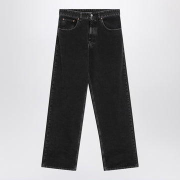 MM6 Maison Margiela Wide jeans in black denim