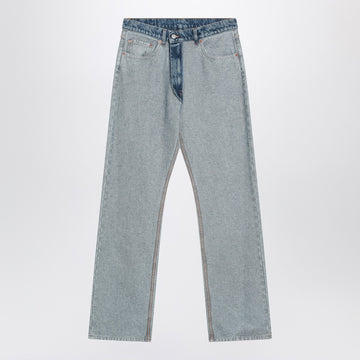 MM6 Maison Margiela Two-tone washed jeans