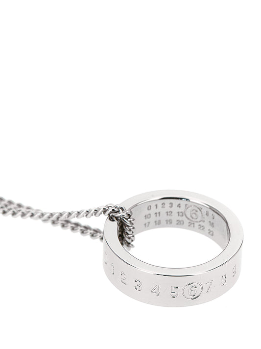 Mm6 Maison Margiela Numeric Signature Mm6 Necklace