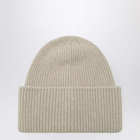 Destin Ivory wool and cashmere beanie