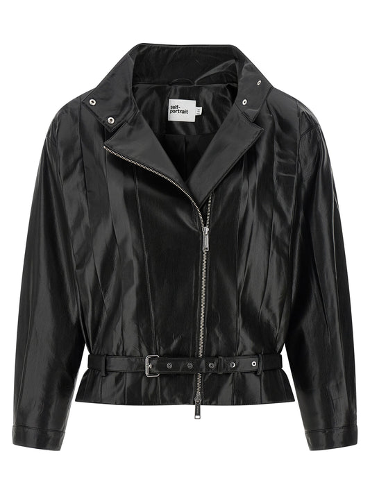 Self-Portrait Biker Jacket