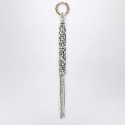 Hibourama Teddy Mix Charm with Silver Crystals