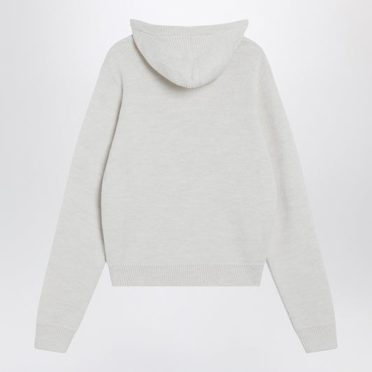 LEMAIRE Cream hooded sweater