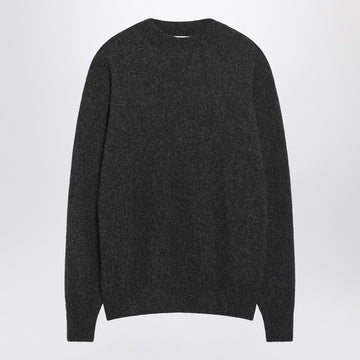 LEMAIRE Brown sweater in alpaca blend