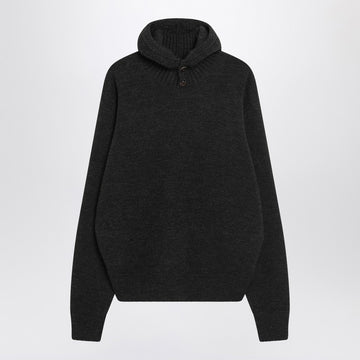 LEMAIRE Brown hooded sweater