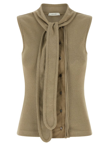 Lemaire Asymmetrical Fitted Top