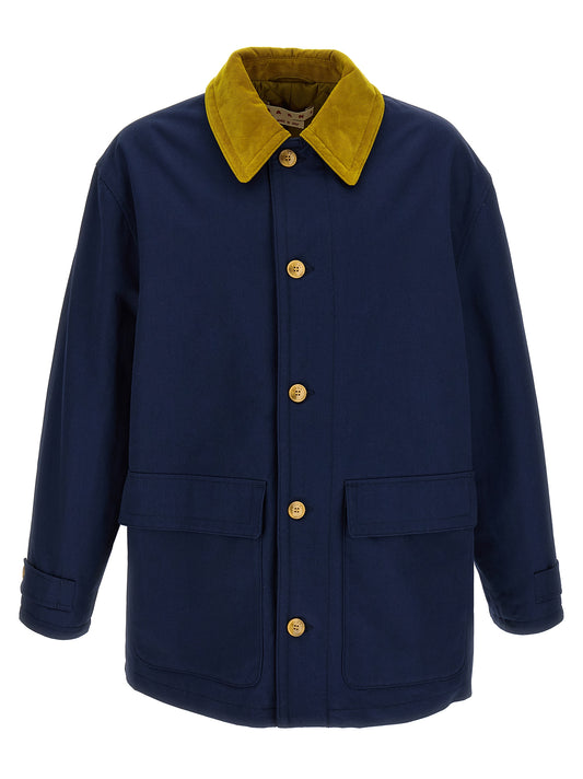 Marni Cotton Gabardine Parka