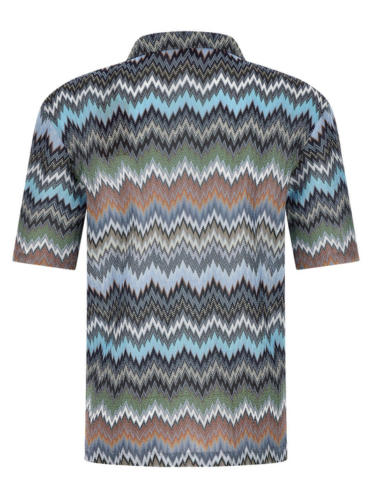 Missoni Chevron Snake Shirt